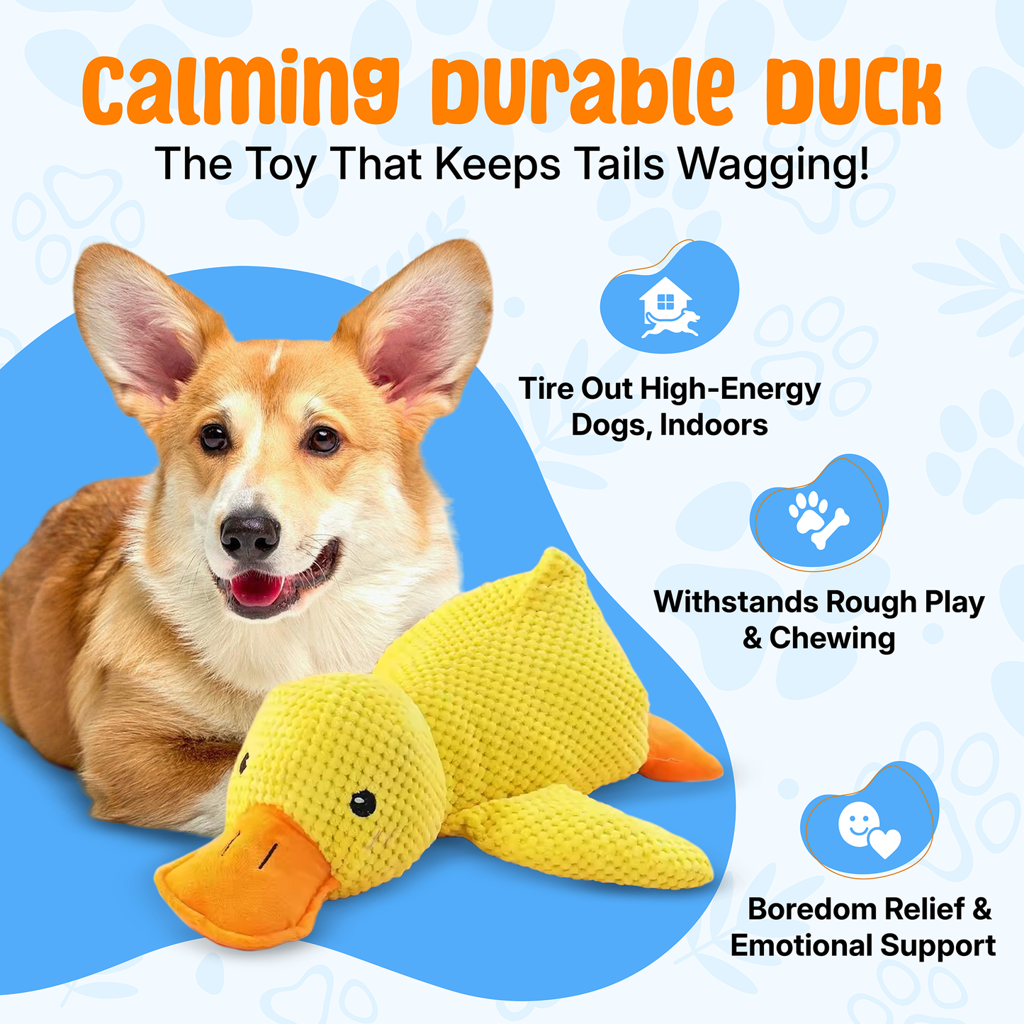 Durable Duck | The Anxiety-Relief Toy Dogs Can’t Destroy