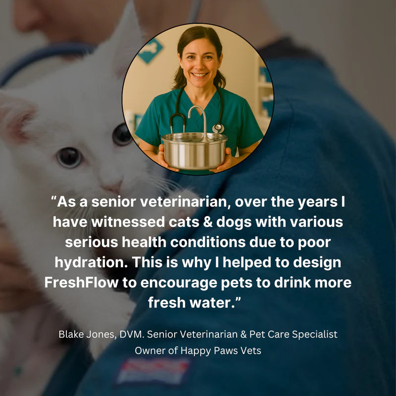 HydroPaws™ - The Smart Filtered Dog Fountain