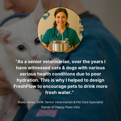 HydroPaws™ - The Smart Filtered Dog Fountain